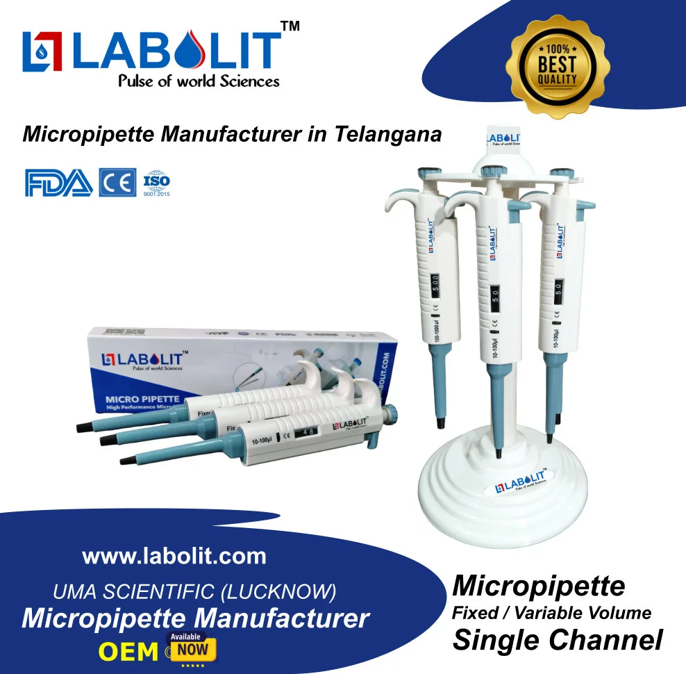 Labolit – Top & Best Micropipette Manufacturer for High-Precision Laboratory Liquid Handling