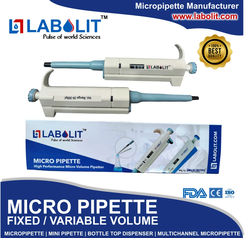Best Micropipette Manufacturer in India