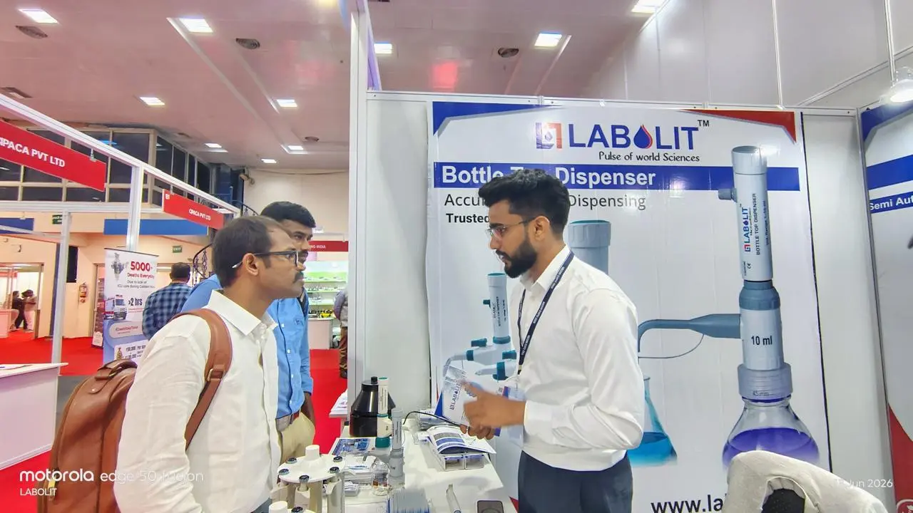 Best Micropipette Manufacturer LABOLIT showcasing laboratory liquid handling solutions at Medicall Expo 2026