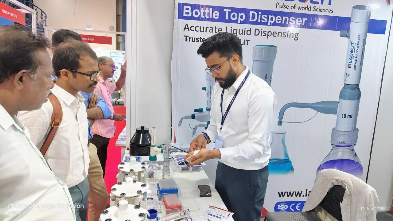 LABOLIT Bottle Top Dispensers, Mini Pipettes and Micropipettes showcased at Medicall Expo 2026