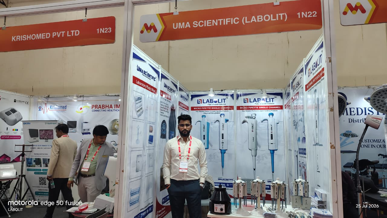 LABOLIT Liquid Handling Solutions at MEDICALL Expo Chennai LABOLIT Laboratory Equipment Manufacturer in Chennai LABOLIT Private Limited MEDICALL Expo Chenna
