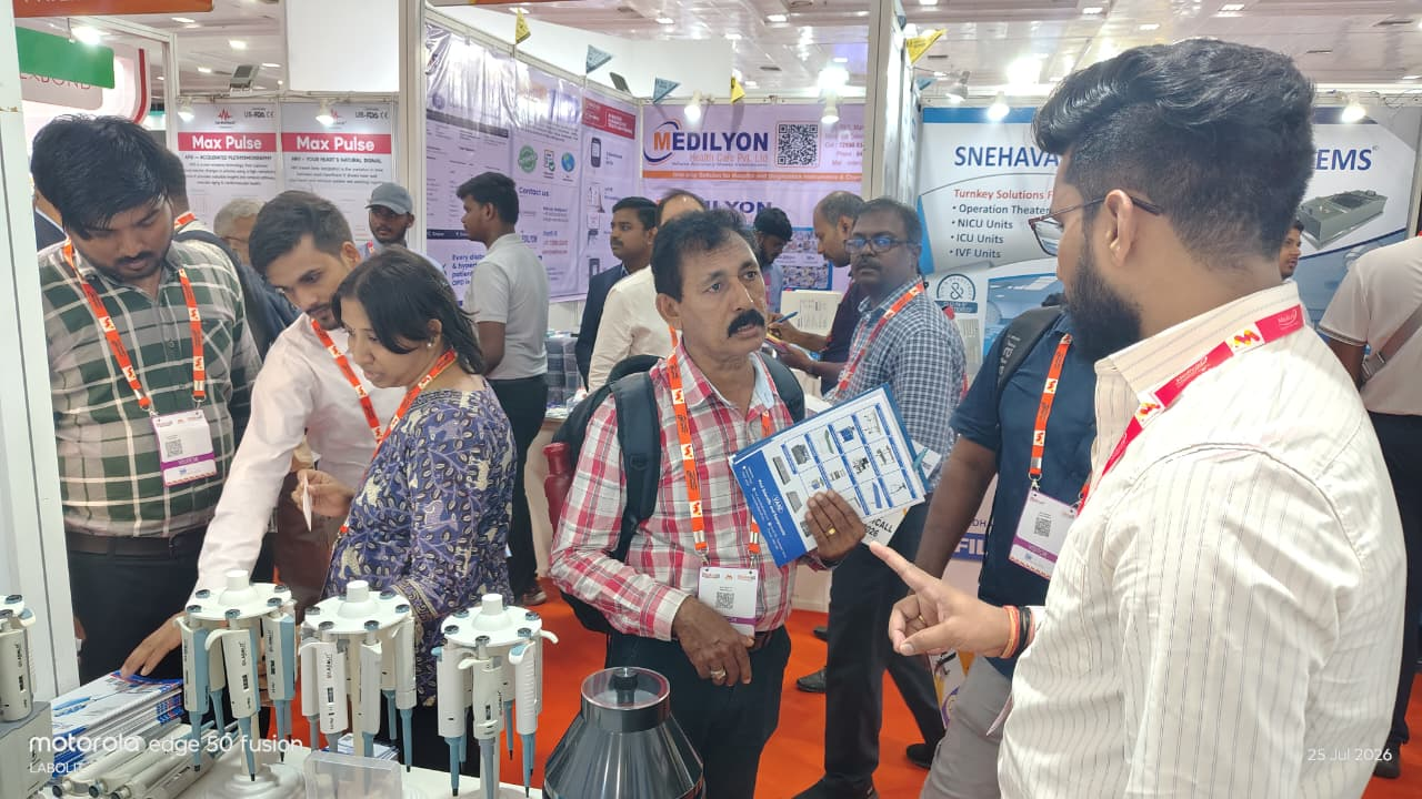LABOLIT Liquid Handling Solutions at MEDICALL Expo Chennai LABOLIT Laboratory Equipment Manufacturer in Chennai LABOLIT Private Limited MEDICALL Expo Chenna