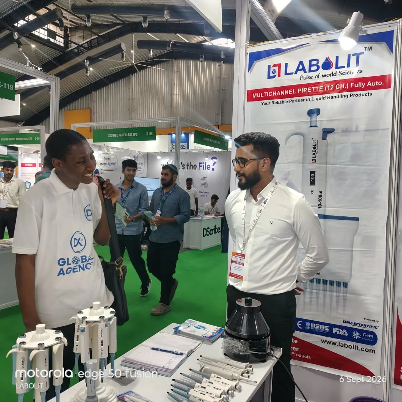 LABOLIT Micropipette Exhibition Stall Bengaluru